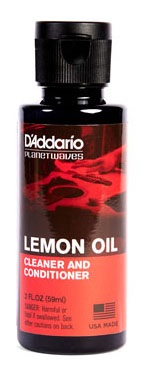 Συντήρηση περιποίηση Guitar Cleaner D Addario Lemon Oil. PW-LMN